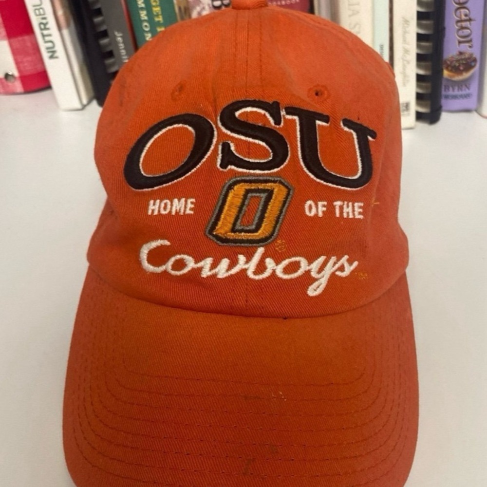 OKLAHOMA STATE UNIVERSITY OSU hat orange adjustable cap Cowboys.